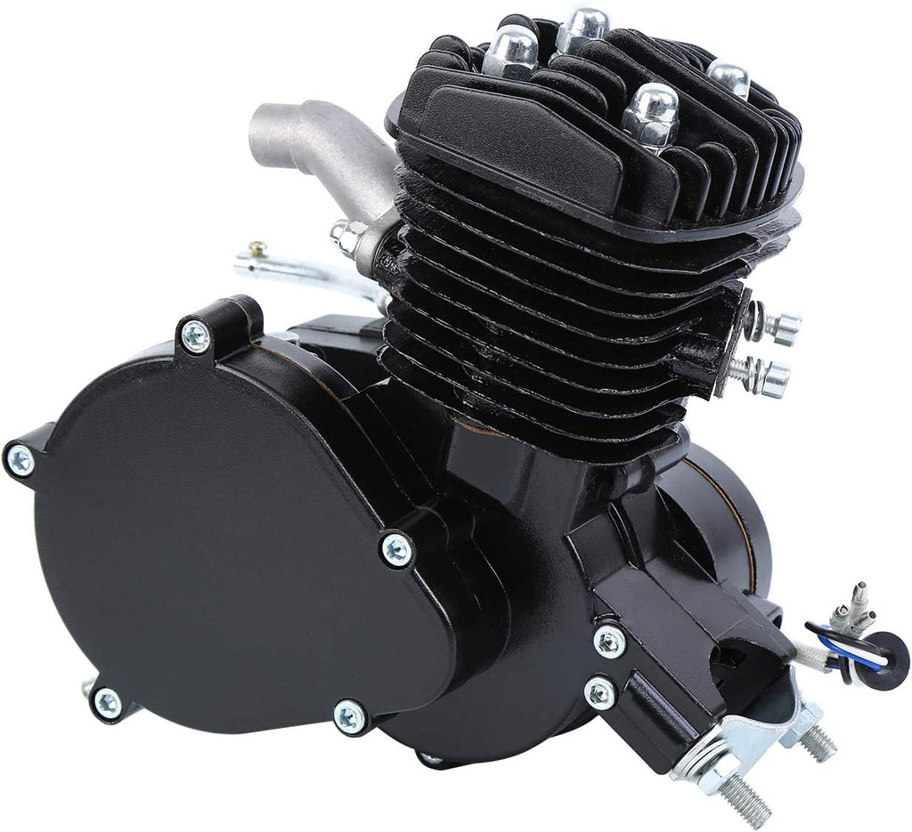Sange 50cc 2-Stroke Petrol Motor Conversion Kit for 26′′-28′′ Bikes – Black, Air-Cooled, Easy Install, Fuel Efficient