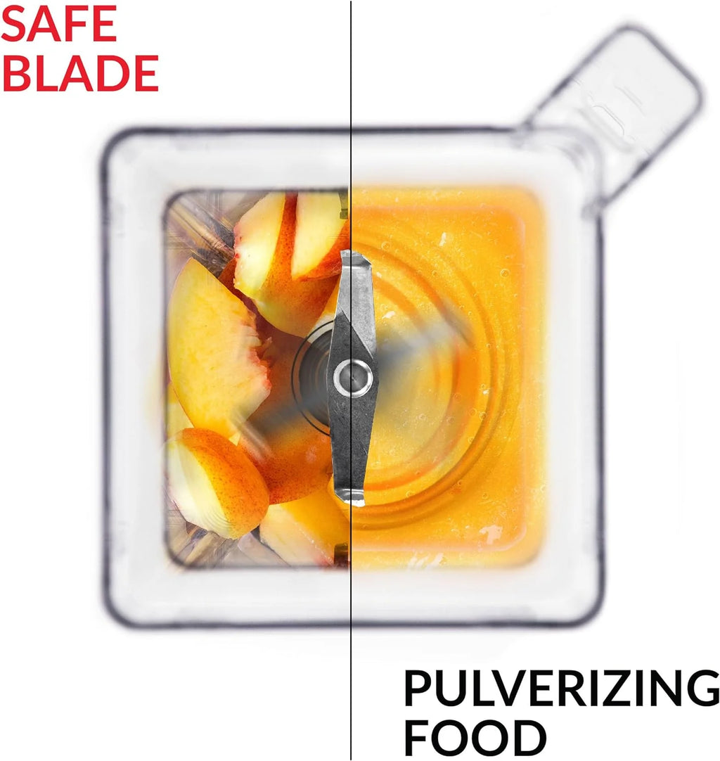 Blendtec Professional 800 - Blender with WildSide+ Jar (90 oz) for Smoothies & Frozen Drinks - Quietest Professional-Grade Power - 11-Speed Touch Slider - Easy to Clean - Black