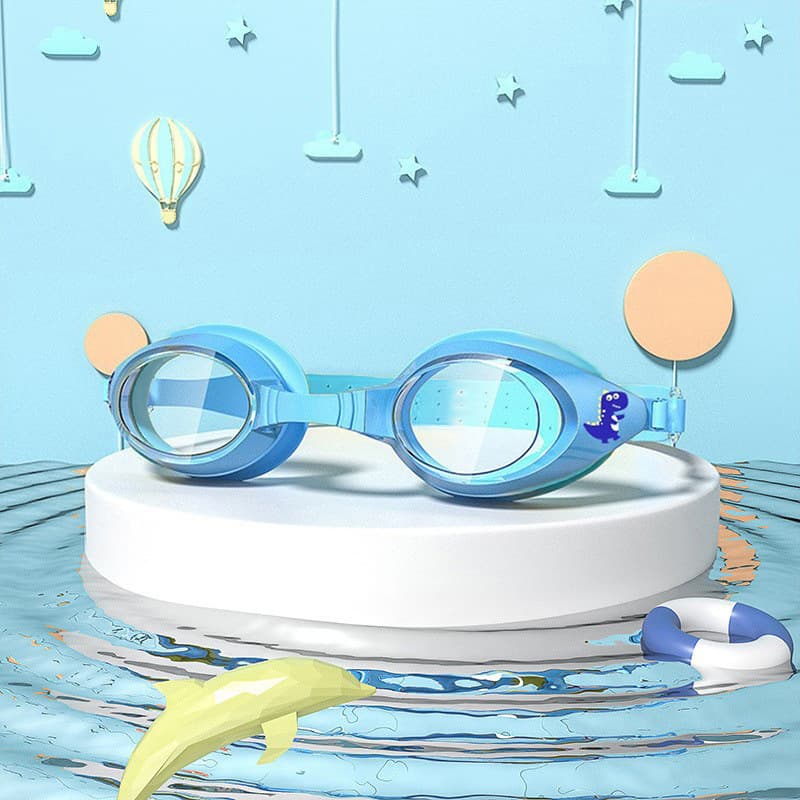 Cartoon Kids Swim Goggles - Anti-Fog Waterproof Pro Gear