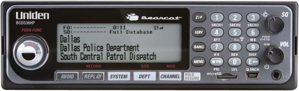 Uniden BCD436HP HomePatrol Digital Handheld Scanner with GPS & Weather Alerts