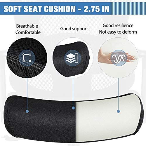 SUNNOW Ergonomic Office Chair, Mesh Computer Desk Chair , High Back Executive Task Chair