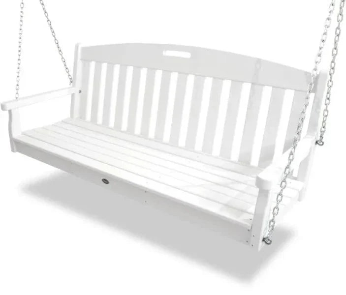 Trex Outdoor Furniture Yacht Club Swing - Classic White