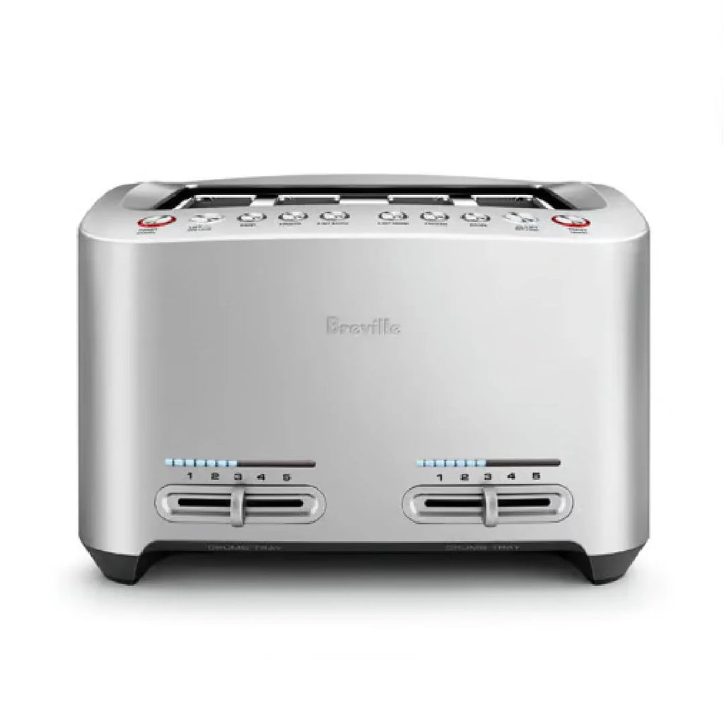 Breville Die-Cast Smart Toaster, 2-Slice, Brushed Stainless Steel
