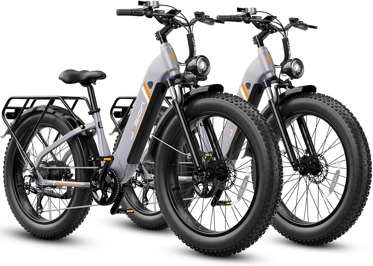 Thunder Electric Bike 1500W 30+MPH 80Miles Range Fat Tire Hydraulic Disc Brakes