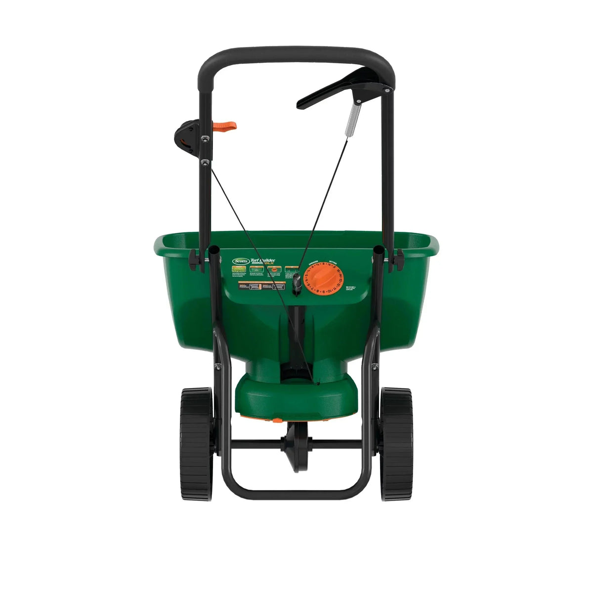 Turf Builder EdgeGuard DLX Broadcast Spreader 15,000 sq. ft.