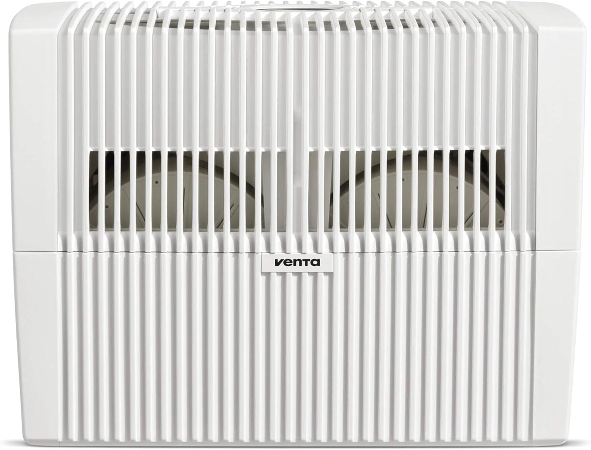 Black Humidifier - Filterless evaporative humidifier for spaces up to 645 square feet