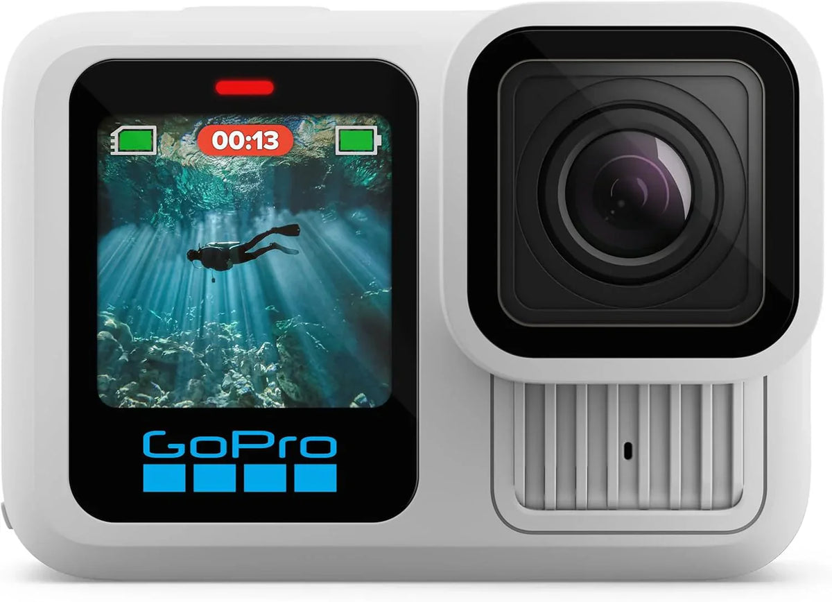 Black - Waterproof Action Camera with 5.3K60 Video, 27MP Photo + Compatability with HB-Series Lenses