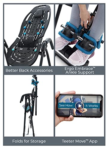 Teeter EP-560 Ltd. Inversion Table for Back Pain, FDA-Registered, UL Safety-Certified