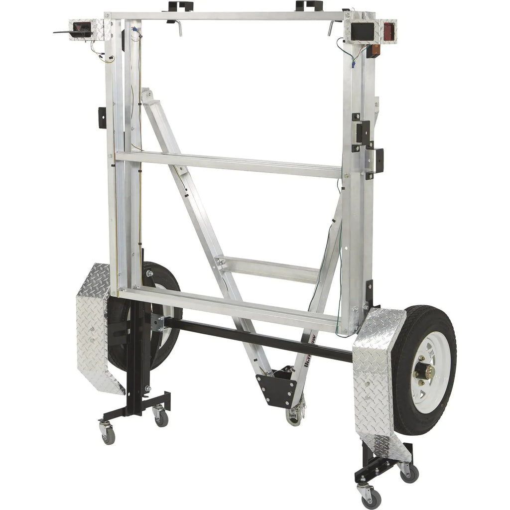 Ultra-Tow 4ft. x 8ft. Folding Aluminum Utility Trailer Kit-1170Lb. Load Capacity 3806S109