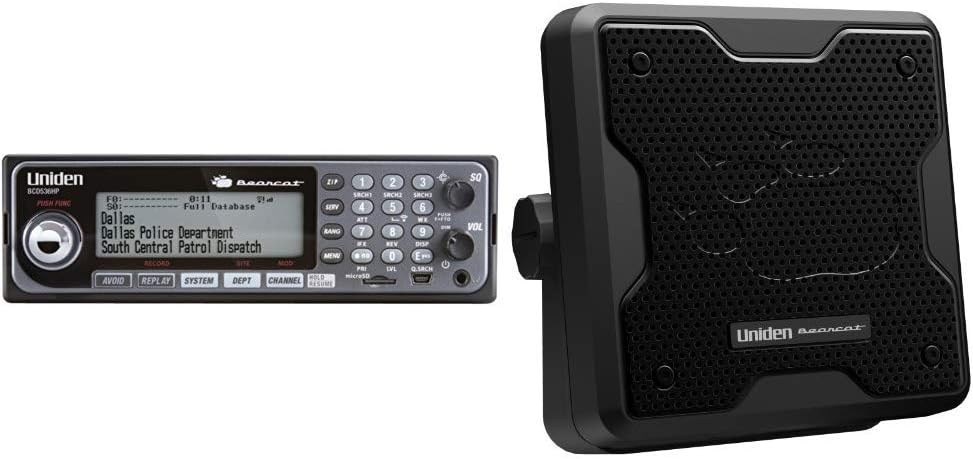 Uniden BCD436HP HomePatrol Digital Handheld Scanner with GPS & Weather Alerts