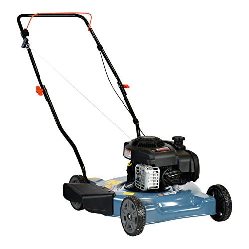SENIX Gas Lawn Mower, 20-Inch, 125 cc 4-Cycle Briggs & Stratton Engine, Push Lawnmower